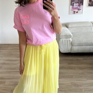 Plisseehose Summer gelb